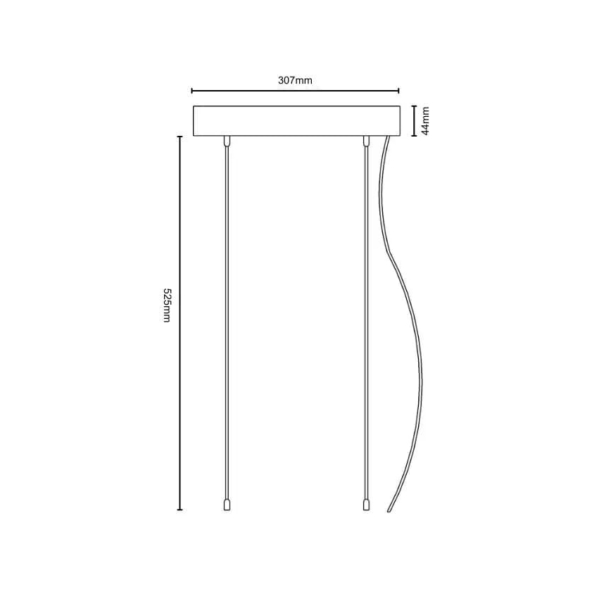 Závesné príslušenstvo pre núdzové svietidlá