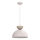Závesné svietidlo na lane NEVIS 1xE27/15W/230V priemer 29 cm krémové