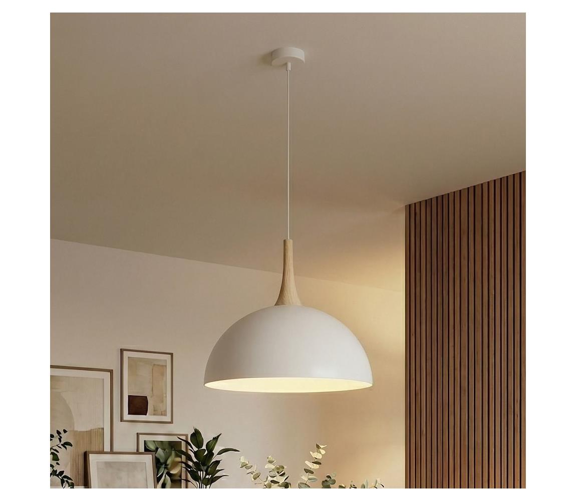 EMIBIG Závesné svietidlo na lankách NAUTICA 1xGX53/12W/230V biela 1671/1L
