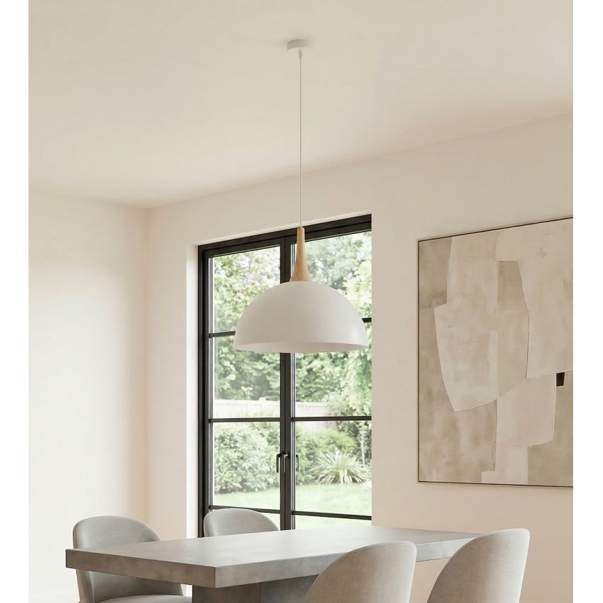 Závesné svietidlo na lankách NAUTICA 1xGX53/12W/230V biela