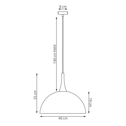 Závesné svietidlo na lankách NAUTICA 1xGX53/12W/230V biela