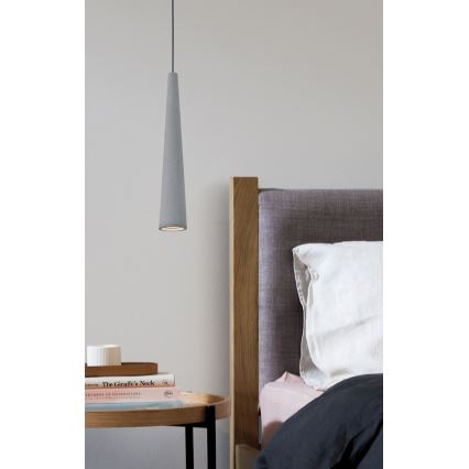 Závesné svietidlo na lanku ANISHA 1xGU10/35W/230V sivé