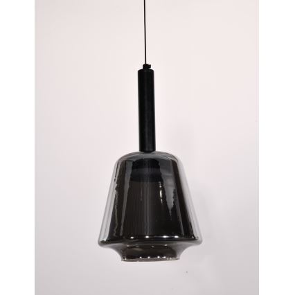 Závesné svietidlo na lanku BUENO 1xGX53/9W/230V pr. 18 cm dymovo čierne