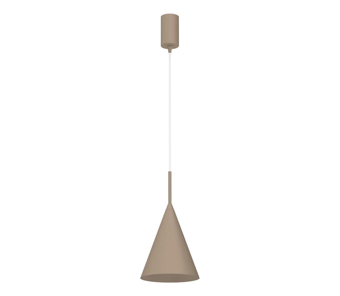 Závesné svietidlo na lanku CAPITAL 1xGX53/15W/230V pr. 17 cm béžové MLP2468