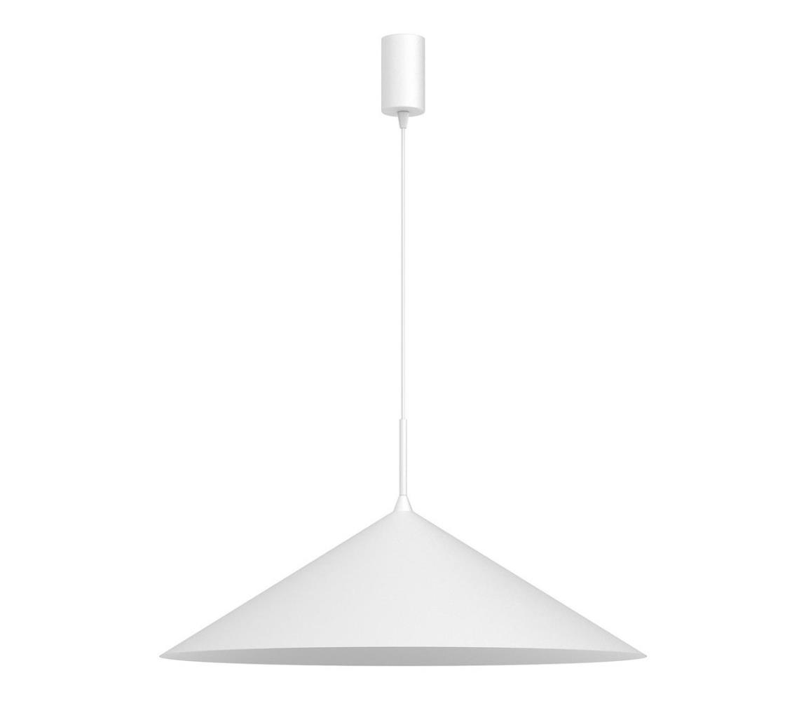 Závesné svietidlo na lanku CAPITAL 1xGX53/15W/230V pr. 60 cm biele MLP0947