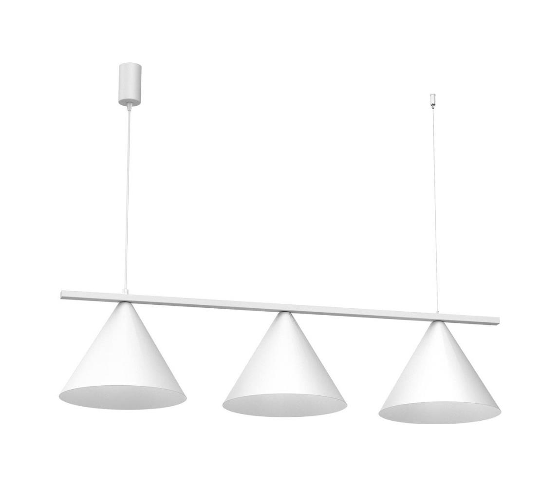 Závesné svietidlo na lanku CAPITAL 3xGX53/15W/230V biela MLP0939