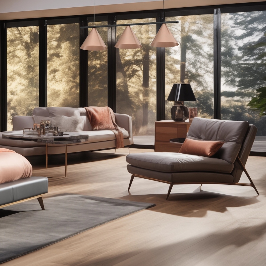 Závesné svietidlo na lanku CAPITAL 3xGX53/15W/230V ružové zlato