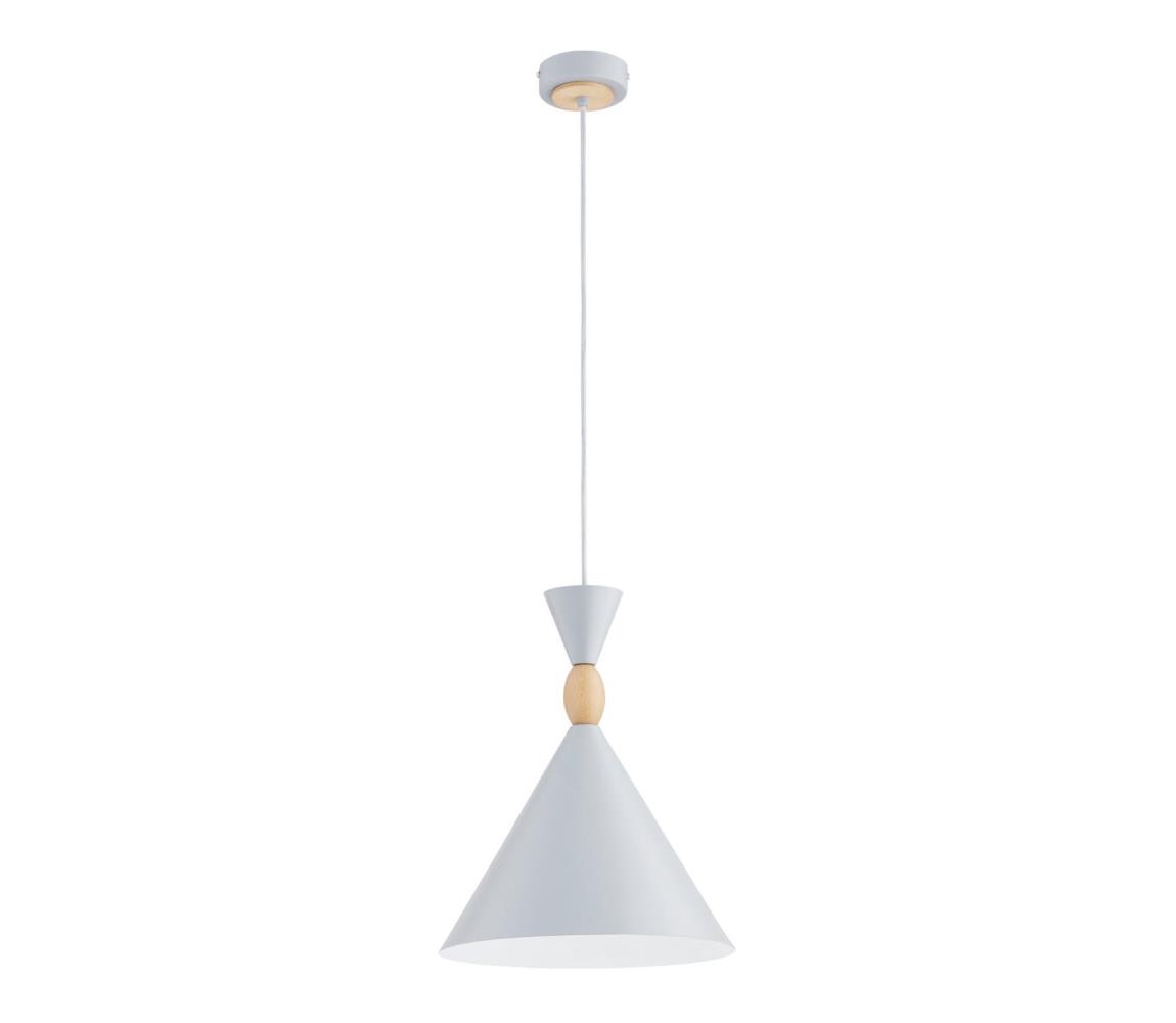 Závesné svietidlo na lanku FERYT 1xE27/15W/230V šedé 61597