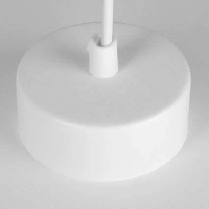 Závesné svietidlo na lanku PIATTO 1xGX53/15W/230V priemer 45 cm biela