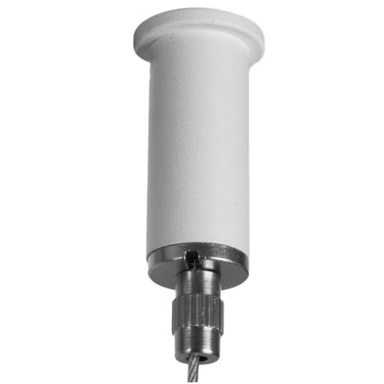 Závesné svietidlo na lanku PIATTO 1xGX53/15W/230V priemer 45 cm biela