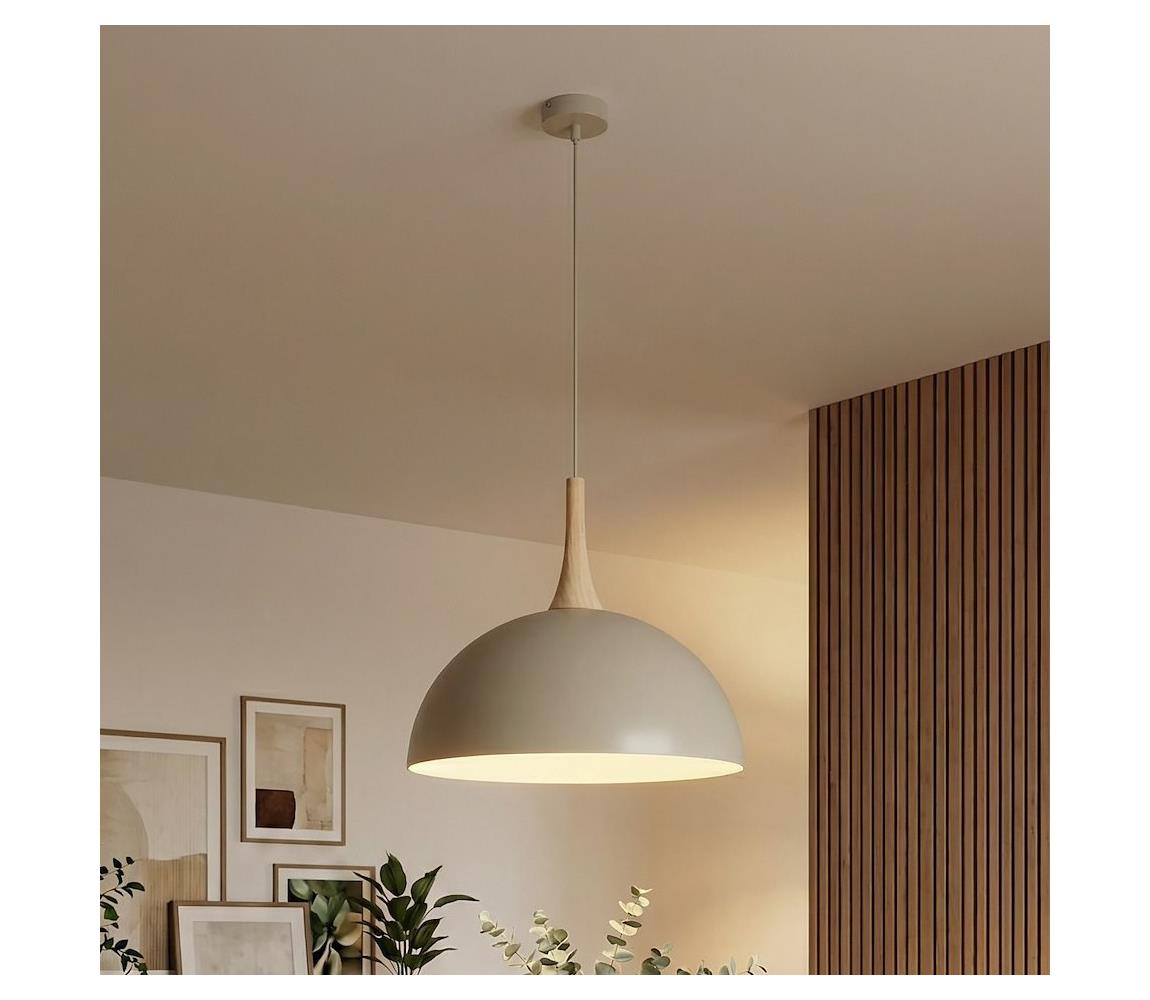 EMIBIG Závesné svietidlo NAUTICA 1xGX53/12W/230V, béžové 1672/1L