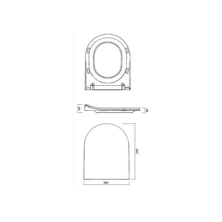 Závesné WC CITY OVAL + toaletné sedadlo SoftClose CITY OVAL + splachovacie tlačidlo SIGMA + podomietkový modul + izolačná podložka