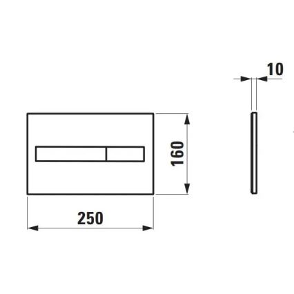 Závesné WC PRO + toaletné sedadlo SoftClose PRO + splachovacie tlačidlo DUAL LIS + podomietkový modul + izolačná podložka