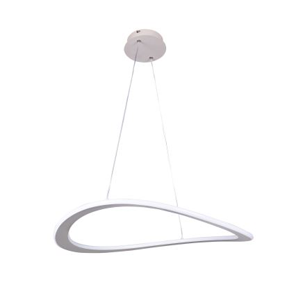 Závesný LED luster CASHMERE na lankách LED/40W/230V, pr. 59,5 cm, béžový