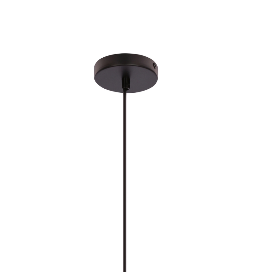 Závesný luster AFRICA 1xE27/40W/230V pr. 40 cm hnedý/krémový