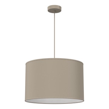 Závesný luster ARDEN na lanku 1xE27/15W/230V, priemer 40 cm, béžový