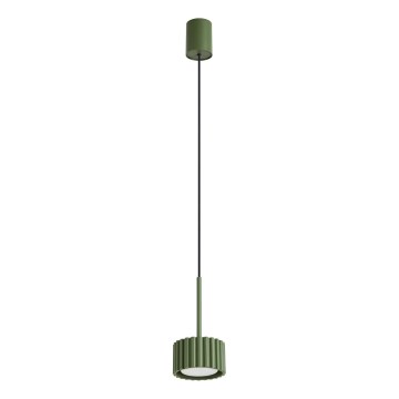 Závesný luster AURA na lanku 1xGX53/10W/230V zelený