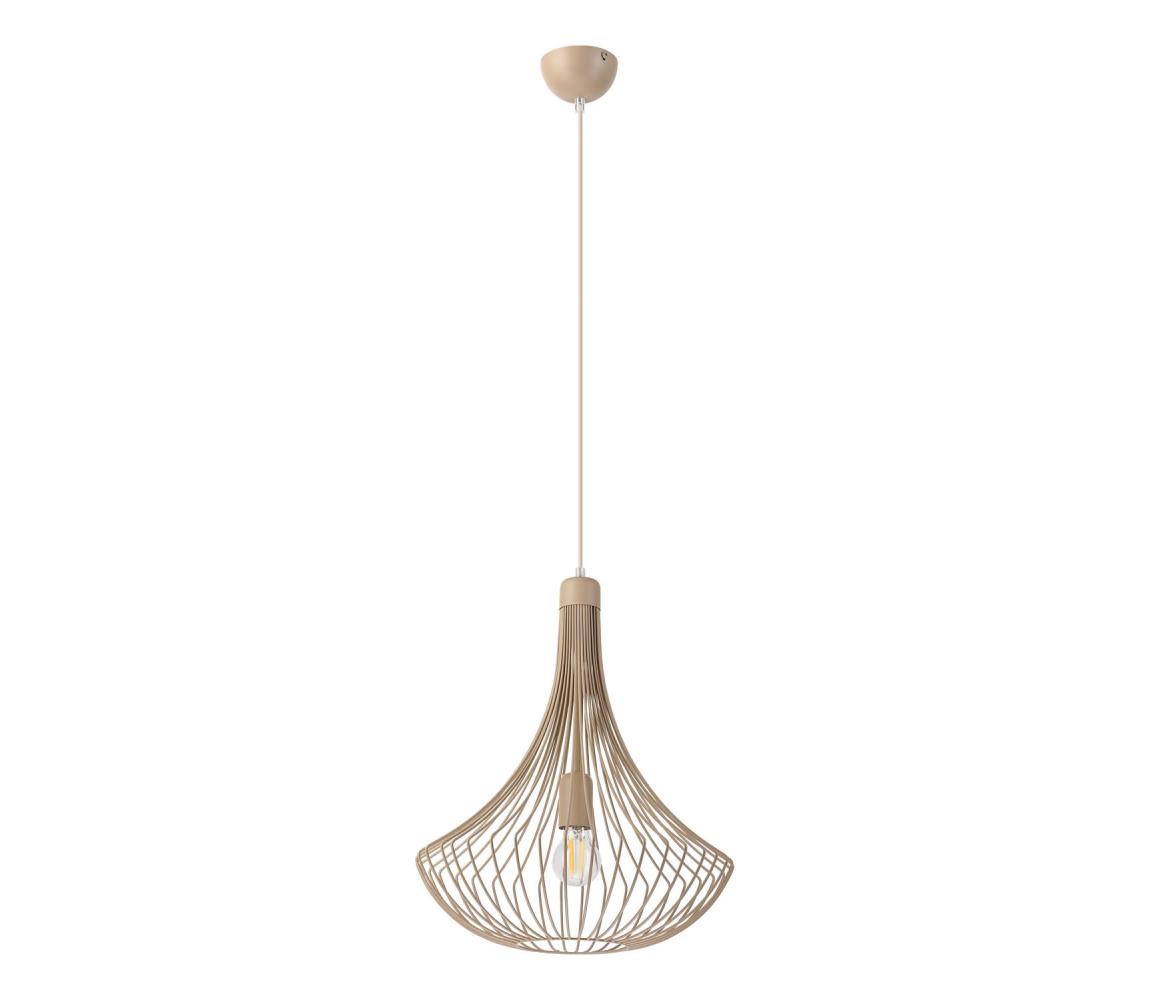 Závesný luster BALERINA 1xE27/15W/230V béžový LM-1.1.56/BEŻ