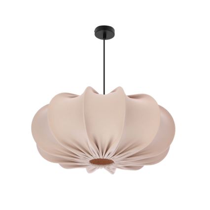 Závesný luster CAFEE 1xE27/40W/230V pr. 52 cm béžová