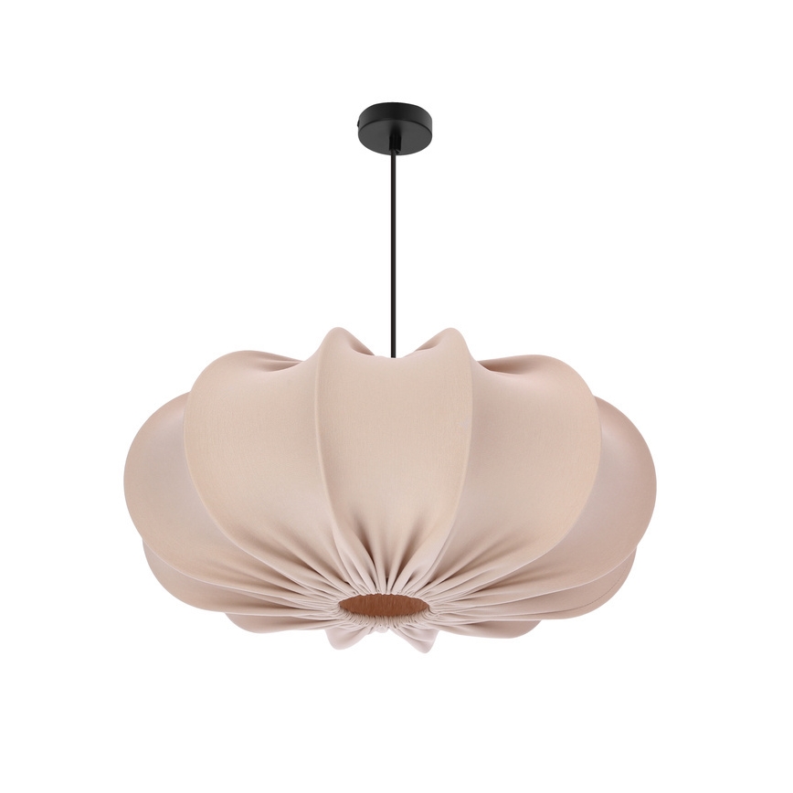 Závesný luster CAFEE 1xE27/40W/230V pr. 52 cm béžová