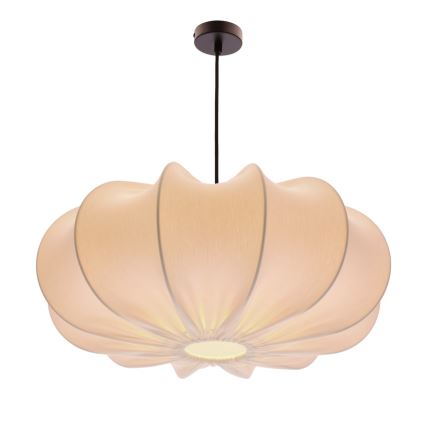 Závesný luster CAFEE 1xE27/40W/230V pr. 52 cm biely