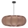 Závesný luster CAFEE 1xE27/40W/230V pr. 52 cm hnedý