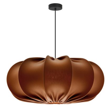 Závesný luster CAFEE 1xE27/40W/230V pr. 52 cm hnedý