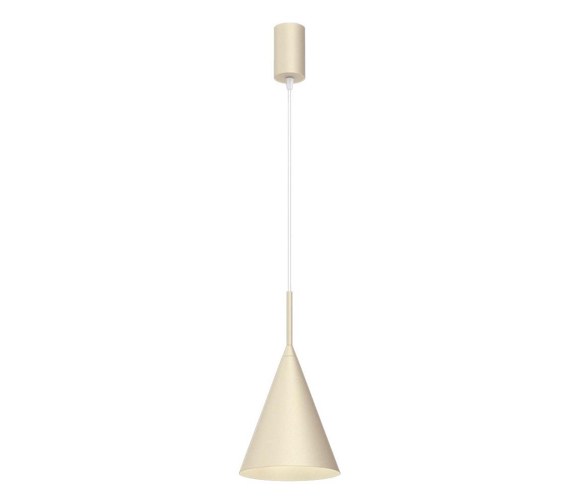 Závesný luster CAPITAL 1xGX53/15W/230V, priemer 17 cm, krémový MLP1559