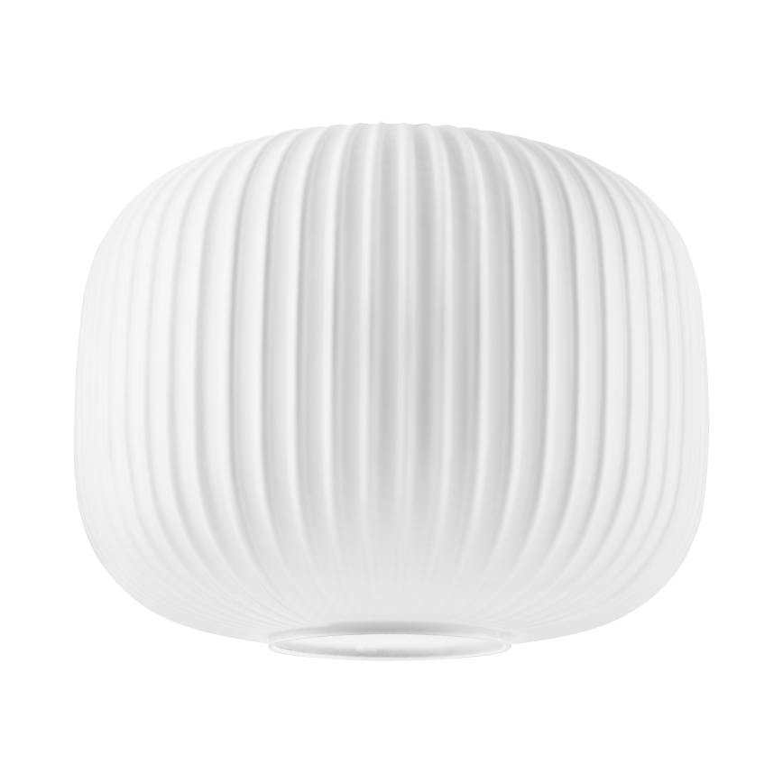 Závesný luster HECTOR 1xE27/15W/230V biela/mosadz pr. 25 cm