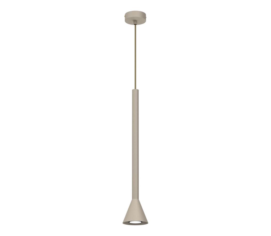 Závesný luster MAZZO na lanku 1xGU10/8W/230V, béžový 4475