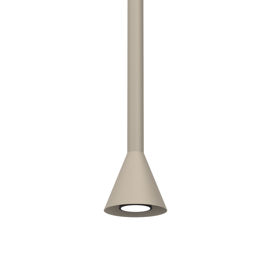 Závesný luster MAZZO na lanku 1xGU10/8W/230V, béžový