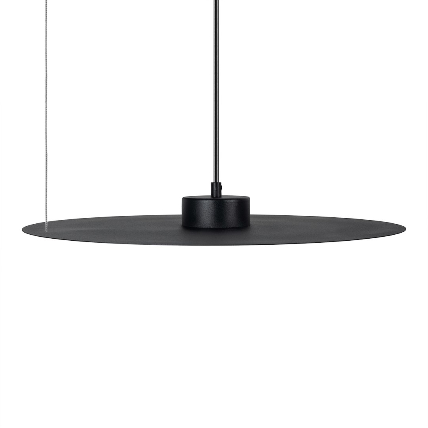 Závesný luster na lane PIATTO 1xGX53/15W/230V priemer 45 cm čierny