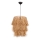 Závesný luster na lane TASSEL 1xE27/40W/230V rafia