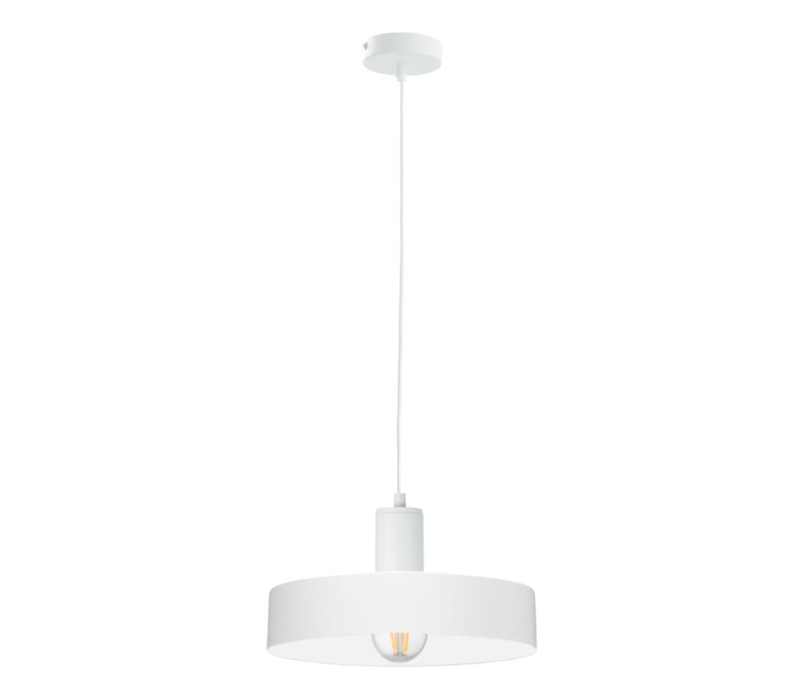 Keter Lighting Závesný luster na lankách ARCANE 1xE27/60W/230V biela 3404