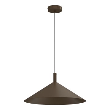 Závesný luster na lanku ANEGA 1xGX53/15W/230V pr. 40 cm hnedá
