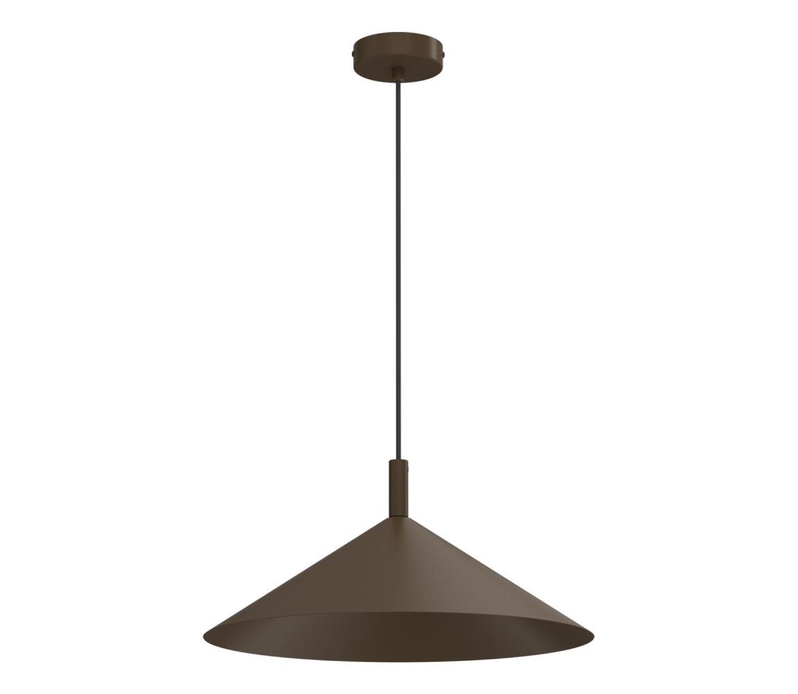 Závesný luster na lanku ANEGA 1xGX53/15W/230V pr. 40 cm hnedá 8183A