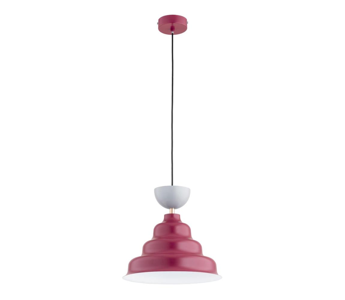 Závesný luster na lanku BALWANEK 1xE27/15W/230V červený 61589