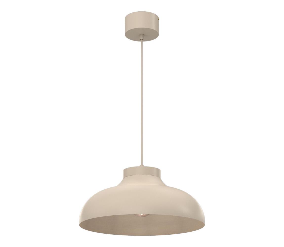 Závesný luster na lanku BASCA 1xE27/15W/230V béžový 8482A