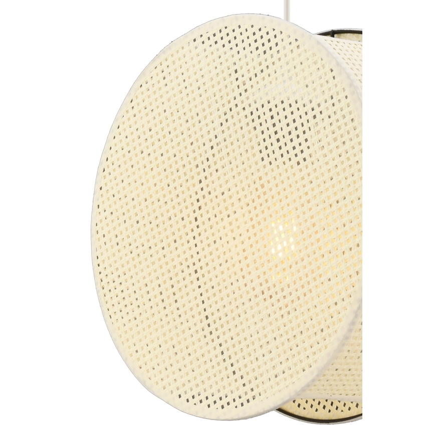 Závesný luster na lanku BIG DRUM 1xE27/60W/230V krémový