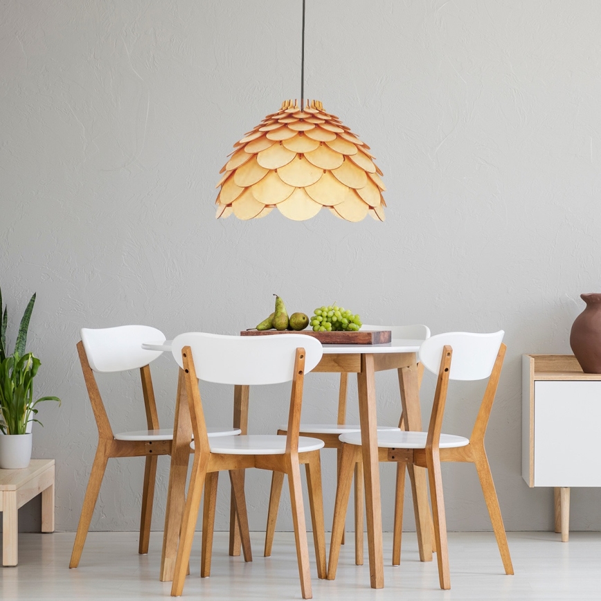 Závesný luster na lanku BURGO 1xE27/60W/230V, priemer 35 cm