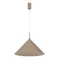 Závesný luster na lanku CAPITAL 1xGX53/15W/230V pr. 46 cm taupe