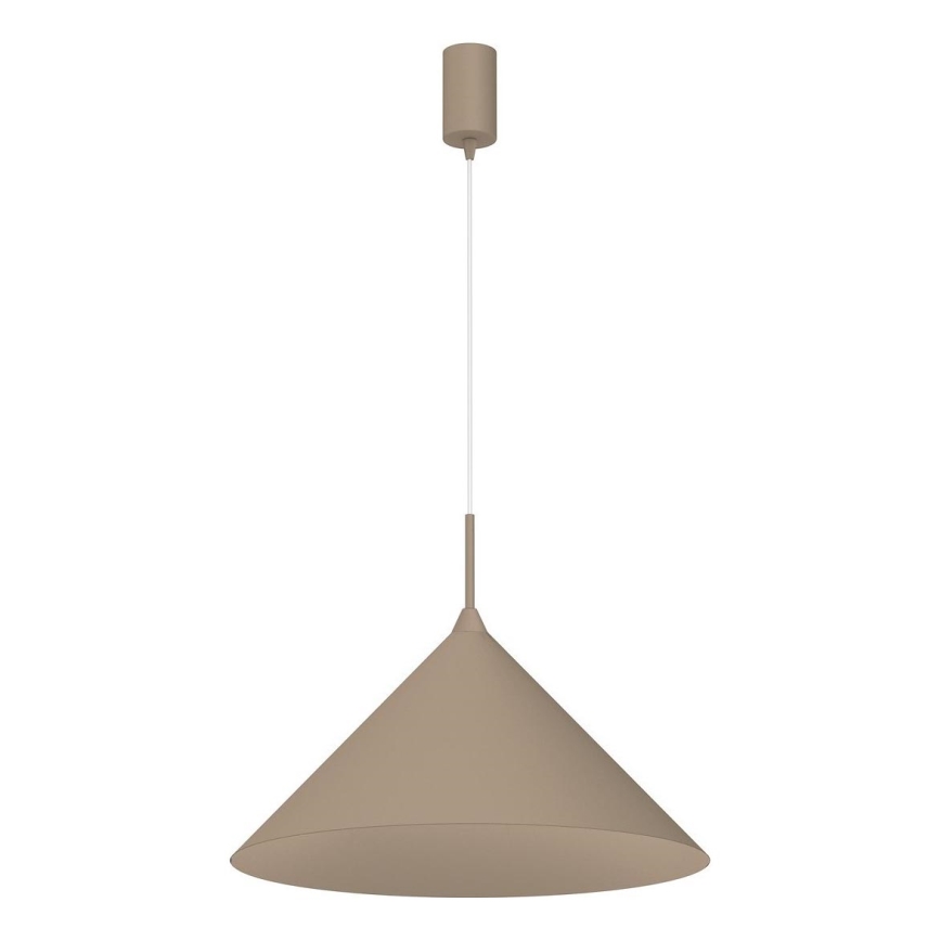 Závesný luster na lanku CAPITAL 1xGX53/15W/230V pr. 46 cm taupe