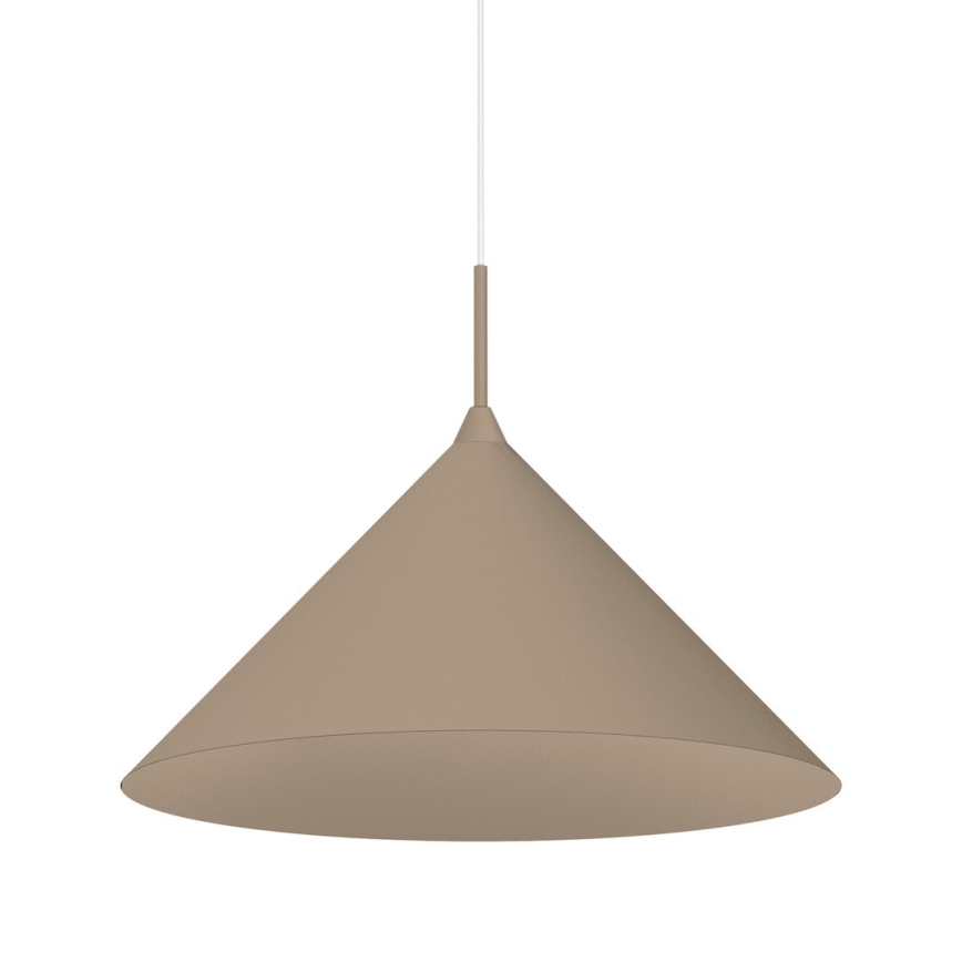 Závesný luster na lanku CAPITAL 1xGX53/15W/230V pr. 46 cm taupe