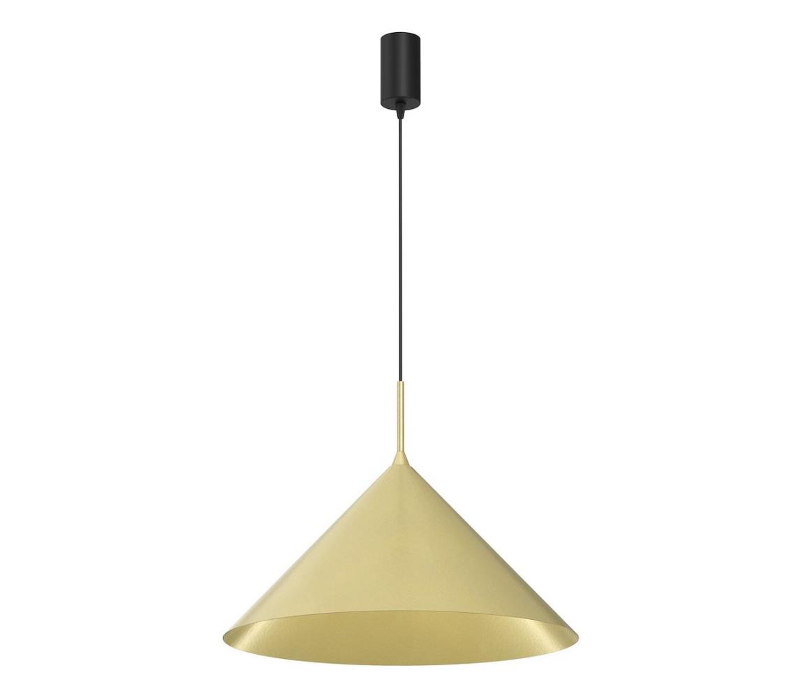 Závesný luster na lanku CAPITAL 1xGX53/15W/230V, priemer 46 cm, zlatá MLP0951
