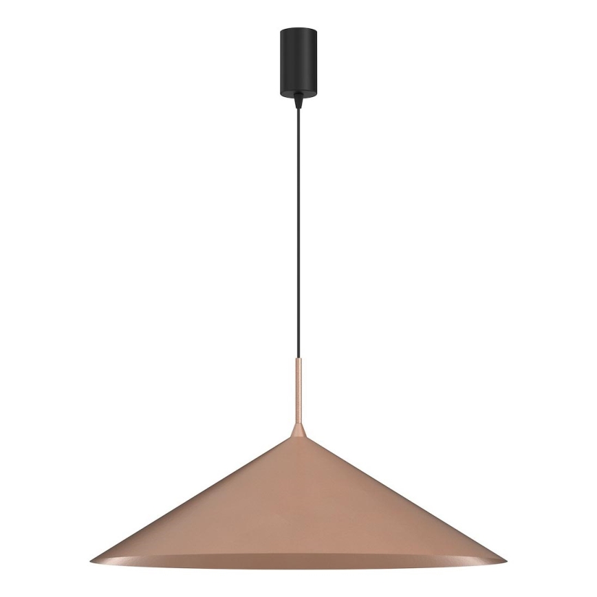 Závesný luster na lanku CAPITAL 1xGX53/15W/230V, priemer 60 cm, ružovo-zlatý