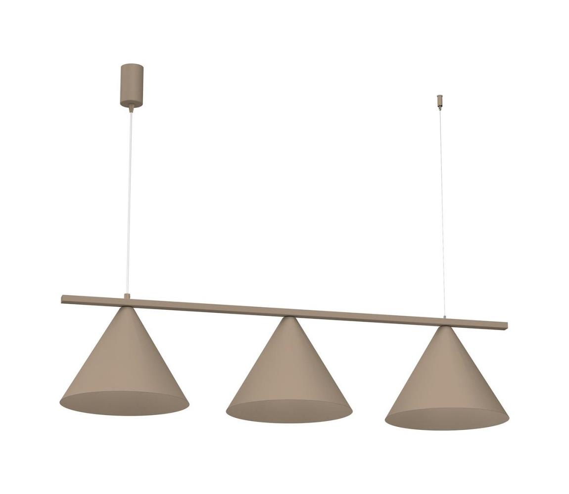 Závesný luster na lanku CAPITAL 3xGX53/15W/230V béžový MLP2473