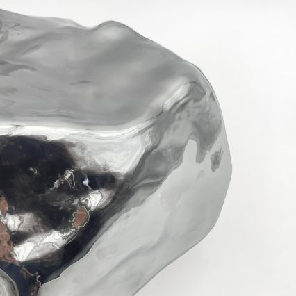 Závesný luster na lanku CRISTAL 1xE14/15W/230V mosadz/dymovo čierna