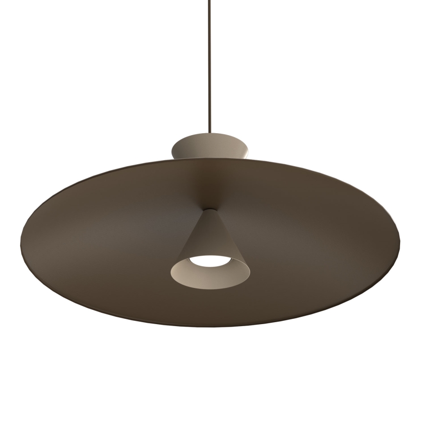 Závesný luster na lanku MISTIC 1xGX53/15W/230V hnedý
