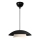 Závesný luster na lanku MOONLIGH 1xE27/40W/230V čierna