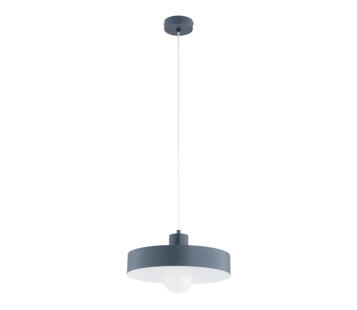 Závesný luster na lanku NEVERA 1xE27/15W/230V sivý 61608